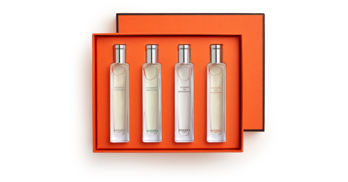 HERMES Hermes Nomad Perfume Set 15ml × 4 Hermes Exclusive Nomad Set of 4 Garden-Perfumes x 15ml