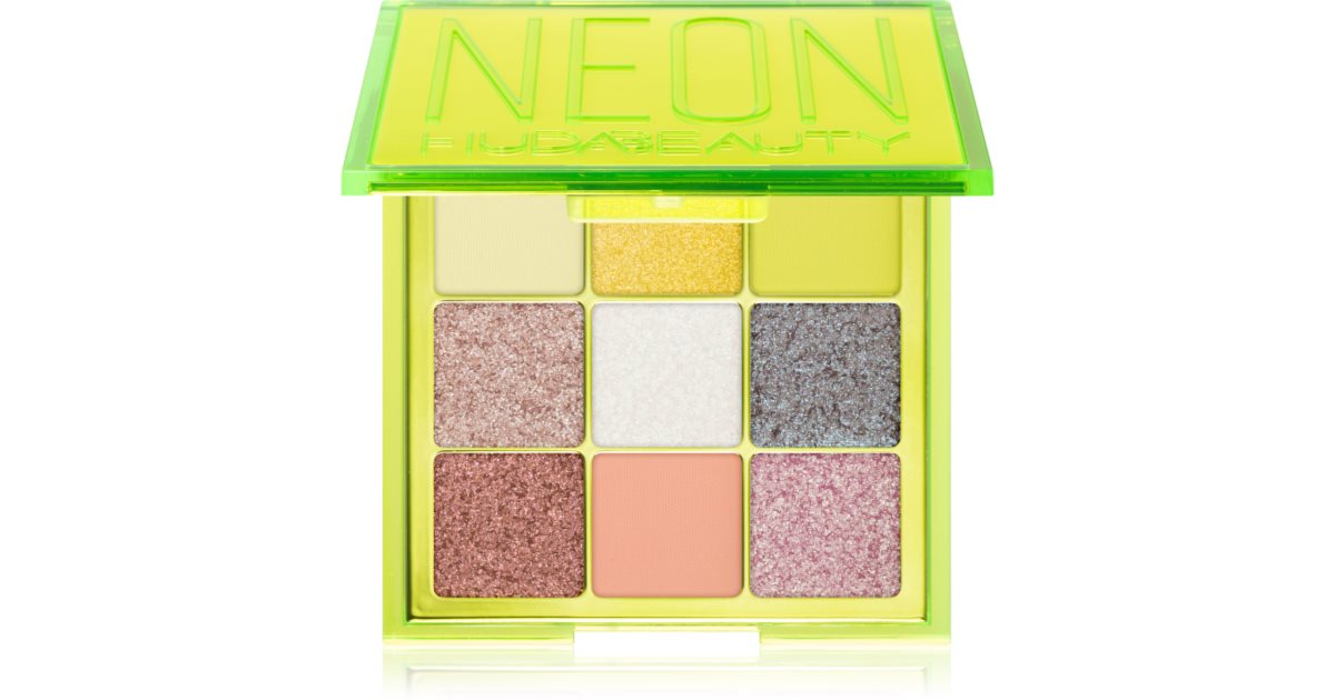 Huda Beauty Neon Obsessions Green Paleta Cieni Do Powiek