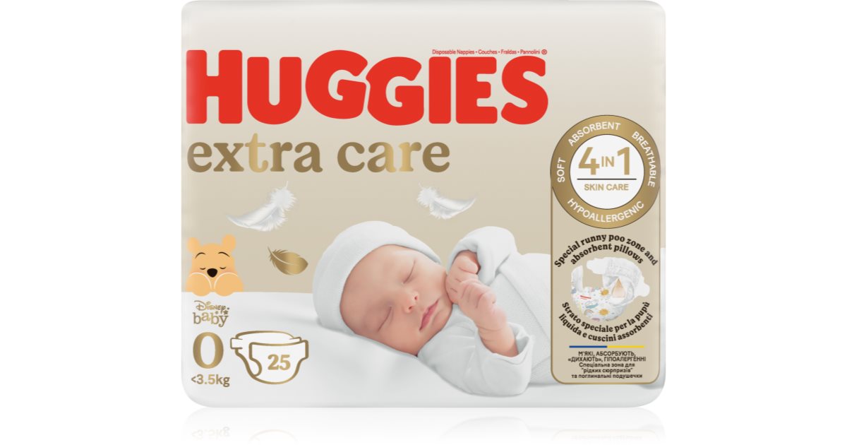 Huggies Extra Care Size disposable nappies
