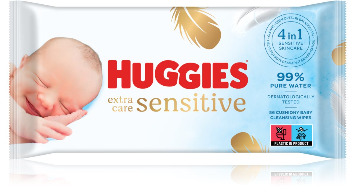 Huggies Pure Lingettes Bébé (56 Unités)
