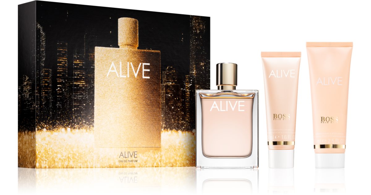 Hugo Boss BOSS Alive gift set for women notino.co.uk