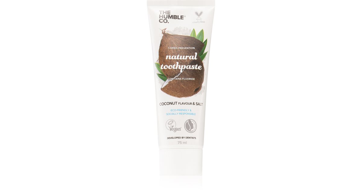 The Humble Co. Natural Toothpaste Coconut & Salt натурална паста за ...