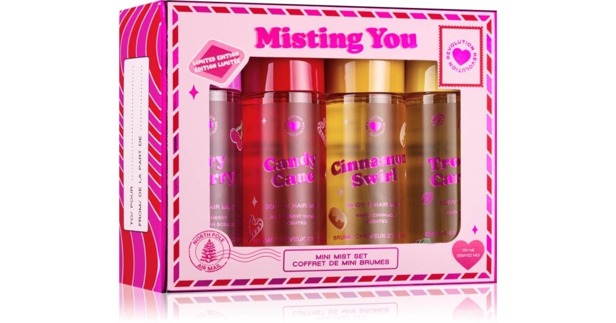 I Heart Revolution Xmas 2025 Mini Mist set vánoční dárková sada pro ...
