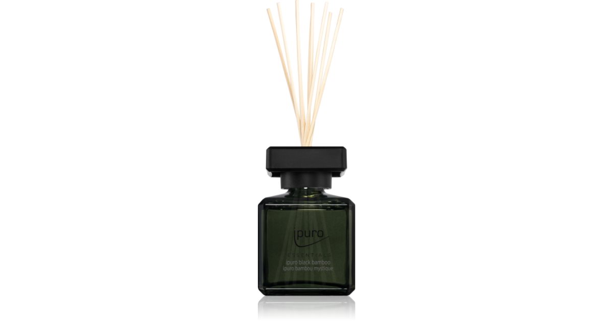 Ipuro Essentials Black Bamboo Ricarica Per Diffusori Di Aromi Bastoncini Di Ricarica Per Diffusori Di Aromi