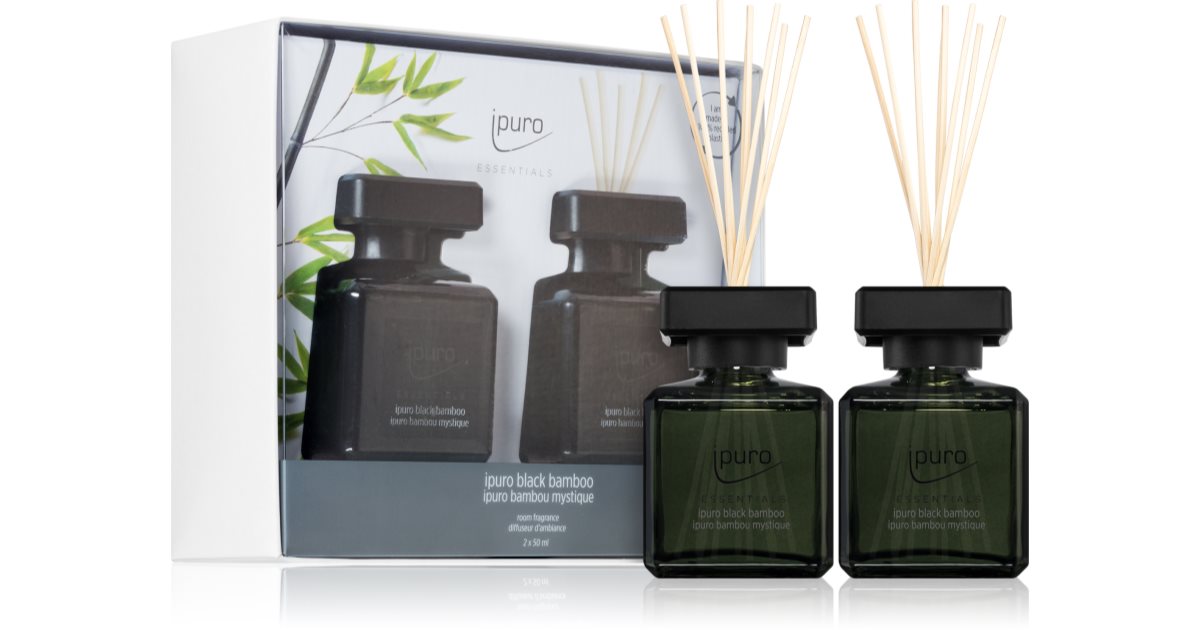 ípuro Essentials Black Bamboo Gift Set