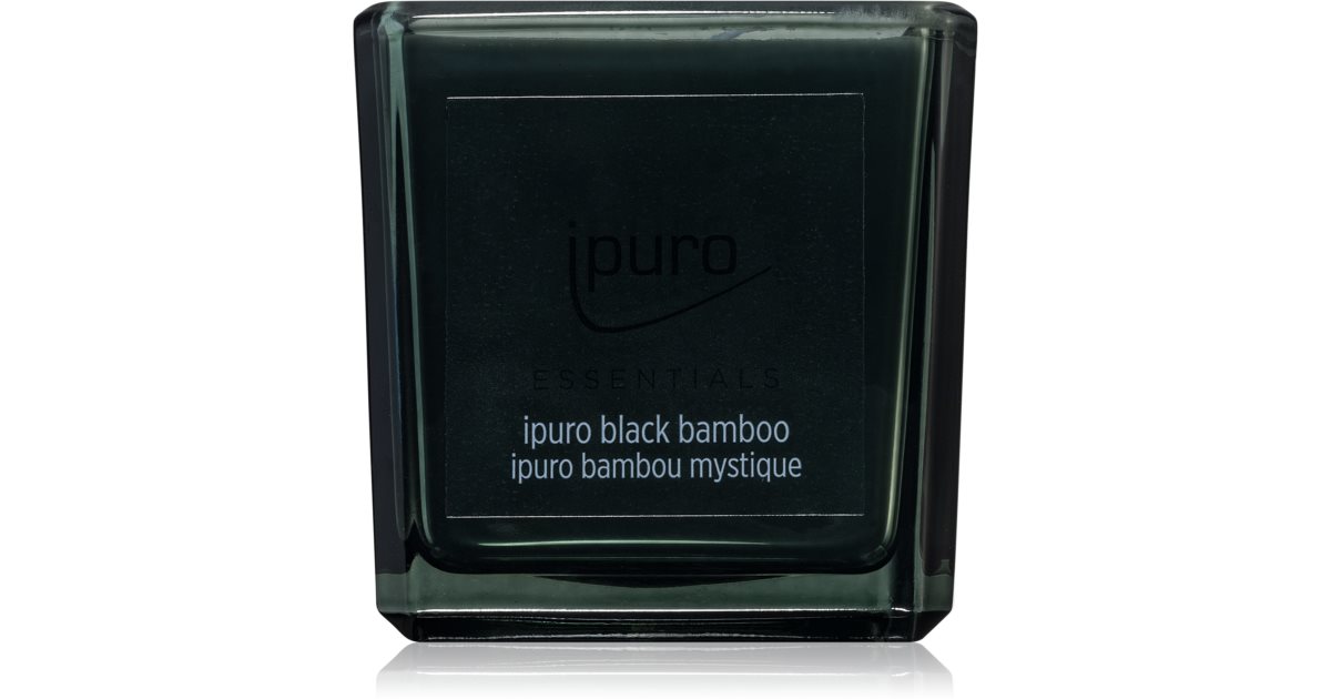 ipuro Essentials Black Bamboo scented candle