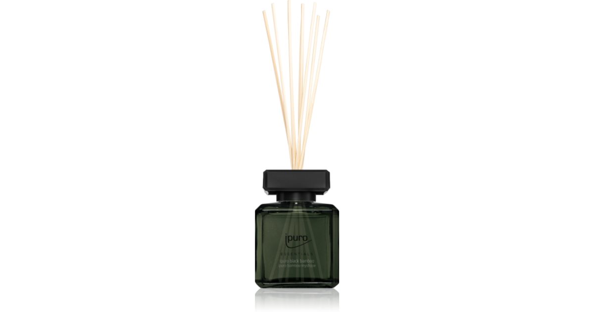 ipuro Essentials Black Bamboo aroma diffuser with filling 