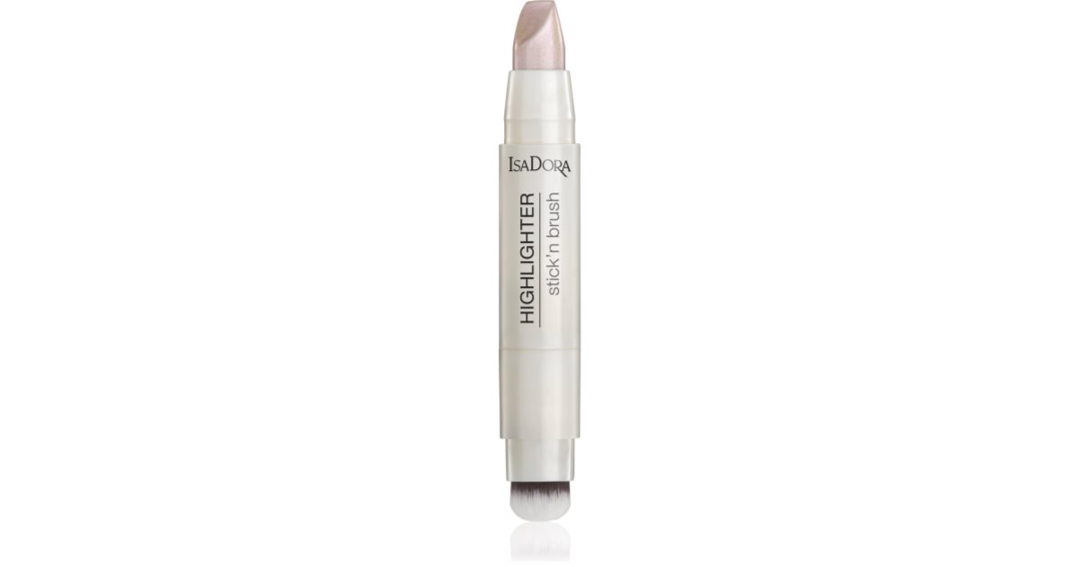 IsaDora Stick'n Brush Highlighter Brightening Stick with brush notino.ie