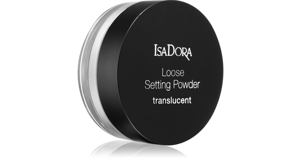 IsaDora Loose Setting Powder Translucent poudre libre transparente