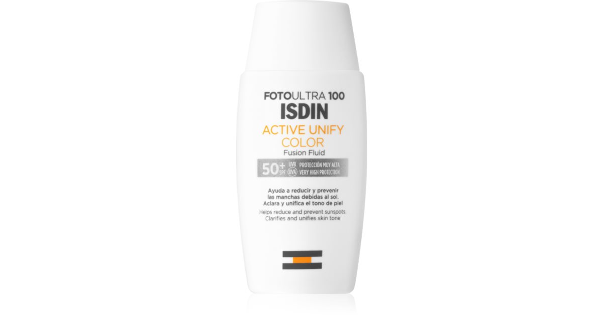 ISDIN Foto Ultra 100 Active Unify защитен тониращ крем против пигментни ...