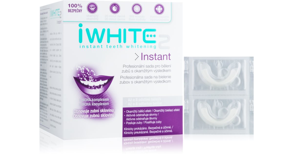 iWhite Instant2 teeth whitening kit notino.co.uk