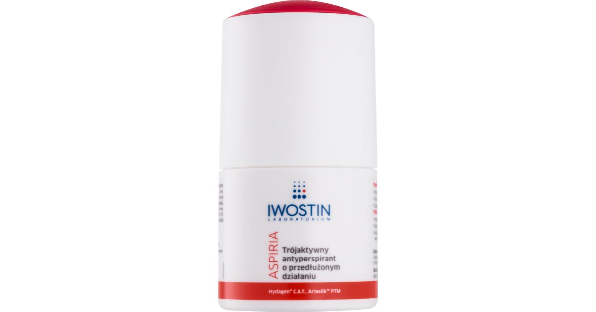 Iwostin Aspiria Antibacterial RollOn Antiperspirant without Alcohol