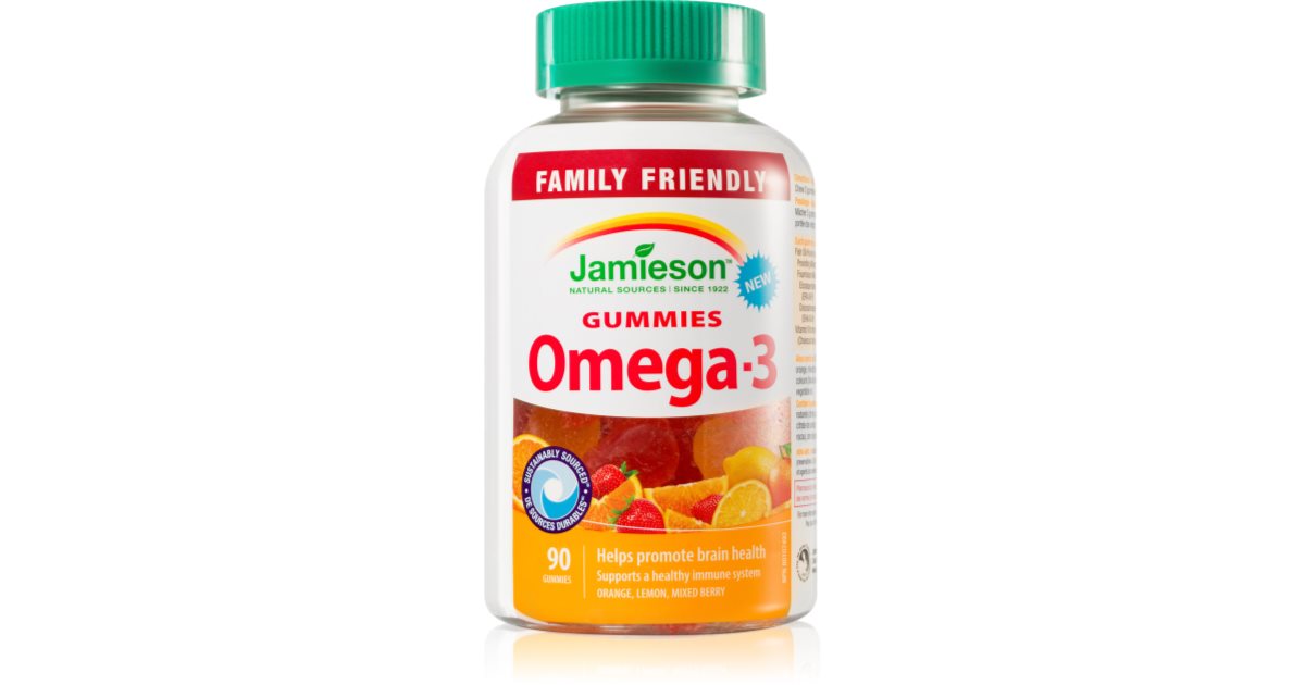 Jamieson Omega3 Gummies Weichkapseln zum Kauen für eine normale Herz