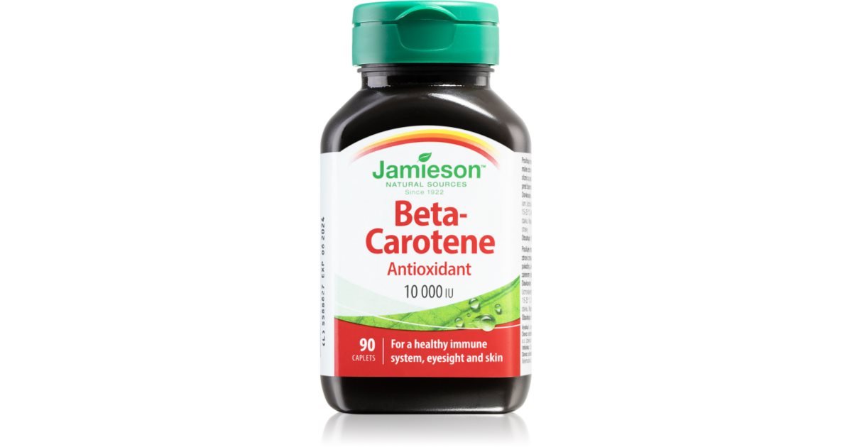 Jamieson BetaCarotene Antioxidant 10 000 IU Tabletten für eine gesunde