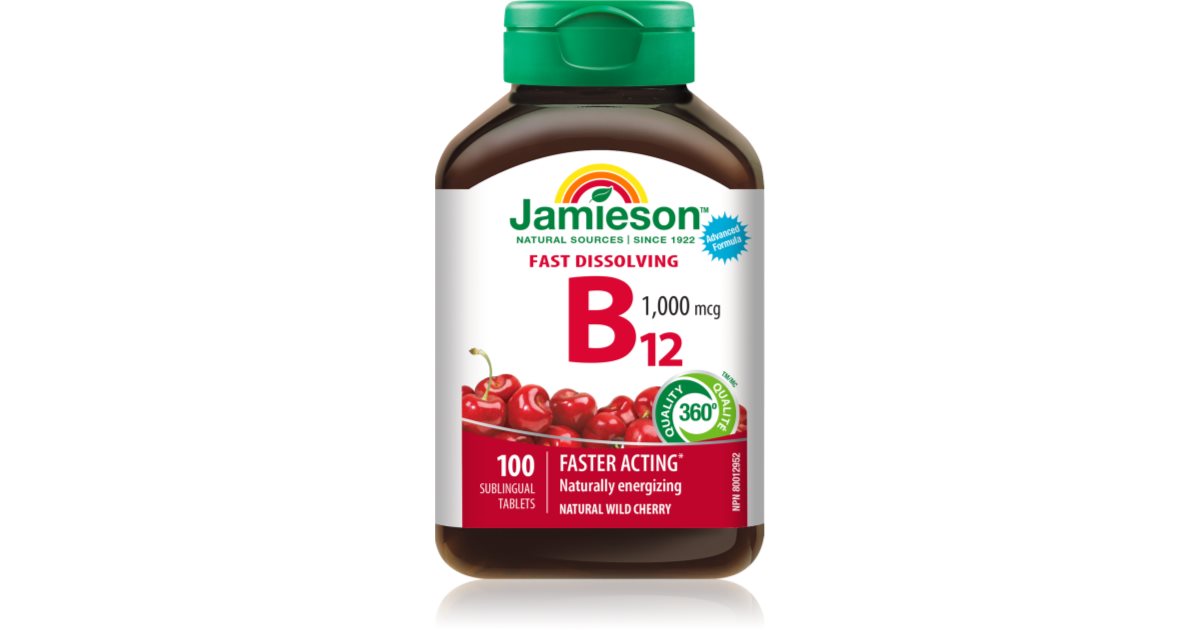 Vitamine B12 1000 Mcg Now Foods - 100 Comprimés à Sucer, Neuf