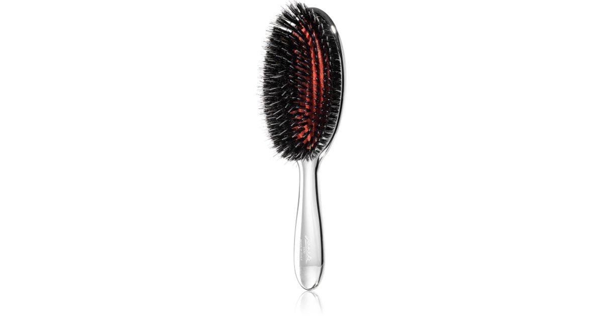 Dessange Ovale Haarbürste Aus Nylon – Mit Weichen Luftkissen, Ergonomischem Griff Für Schonendes Entwirren
