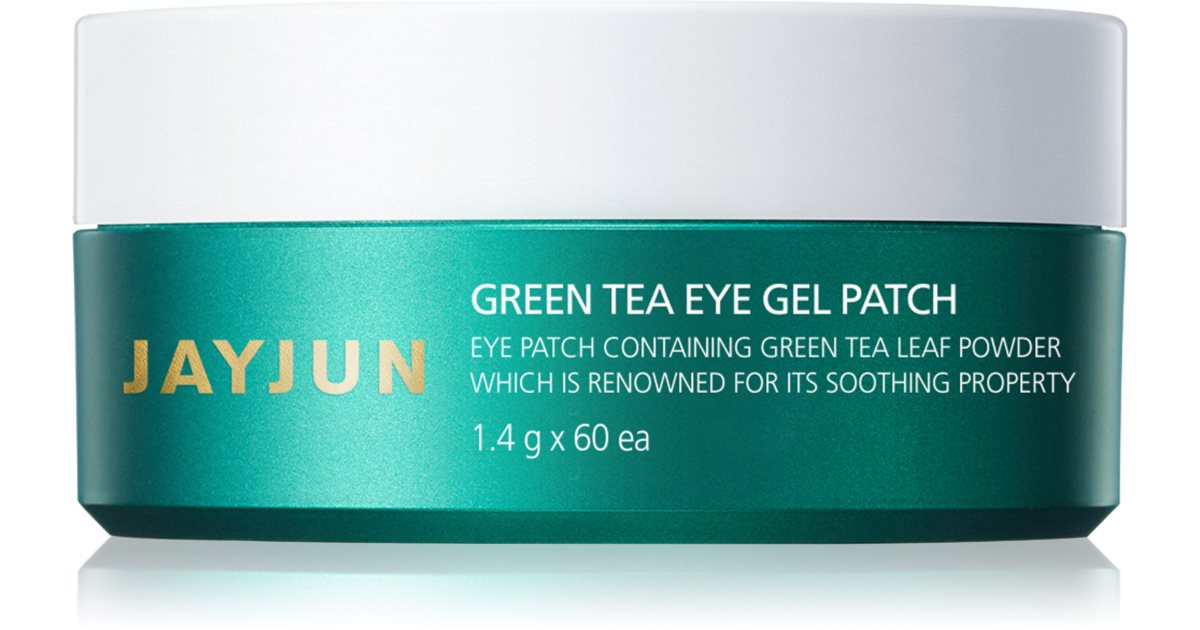 Jayjun Eye Gel Patch Green Tea máscara hidrogel ao redor dos olhos para