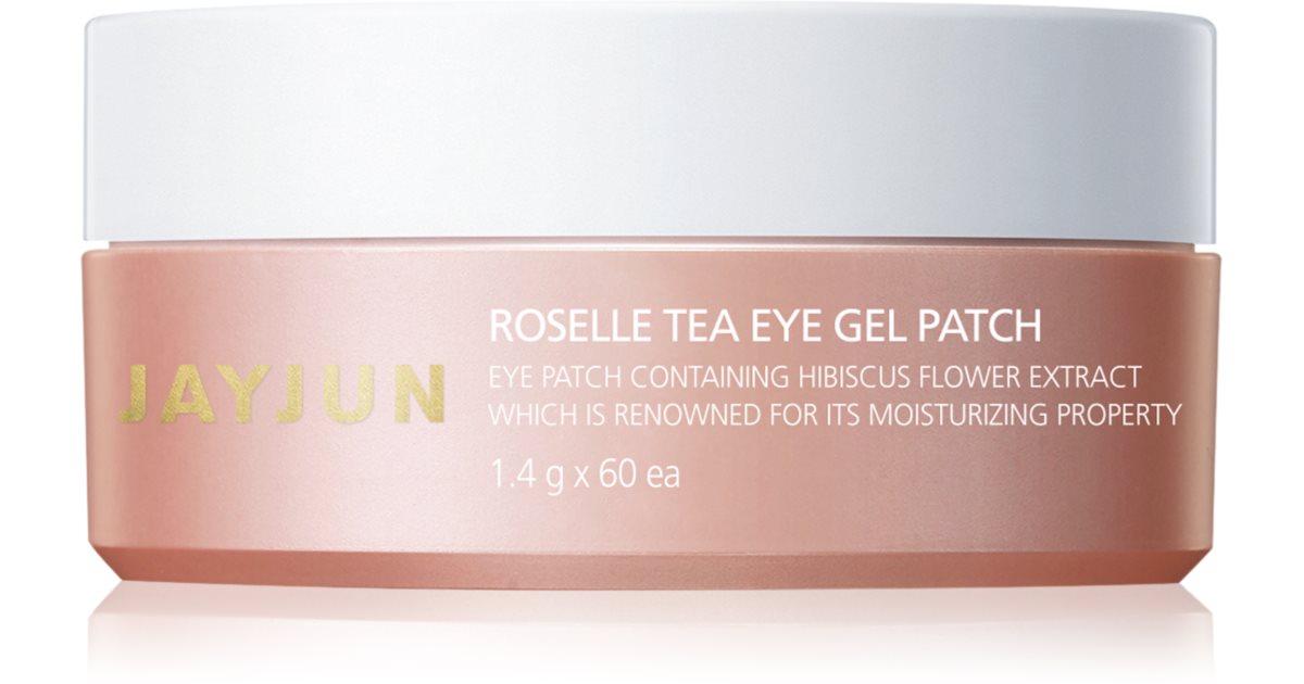 Jayjun Eye Gel Patch Roselle Tea hydrogel eye mask to treat swelling