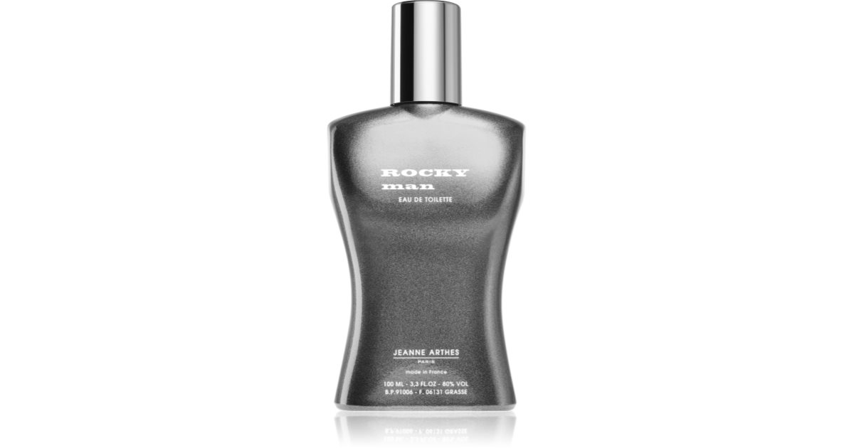 Eau De Toilette Rocky Man Red Light By Jeanne Arthes - 100 Ml Pour Homme - Neuf En Boîte