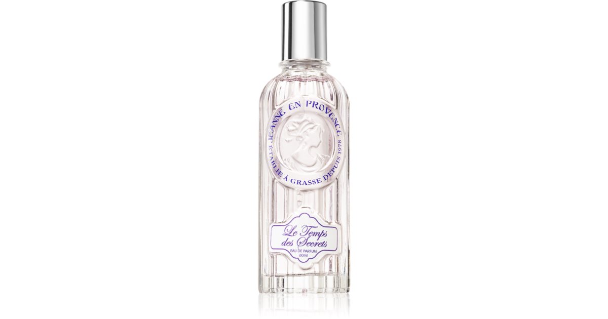 Eau De Parfum Jeanne En Provence - Le Temps Des Secrets - Notes D'amande Fleurs Mûrier - 60 Ml