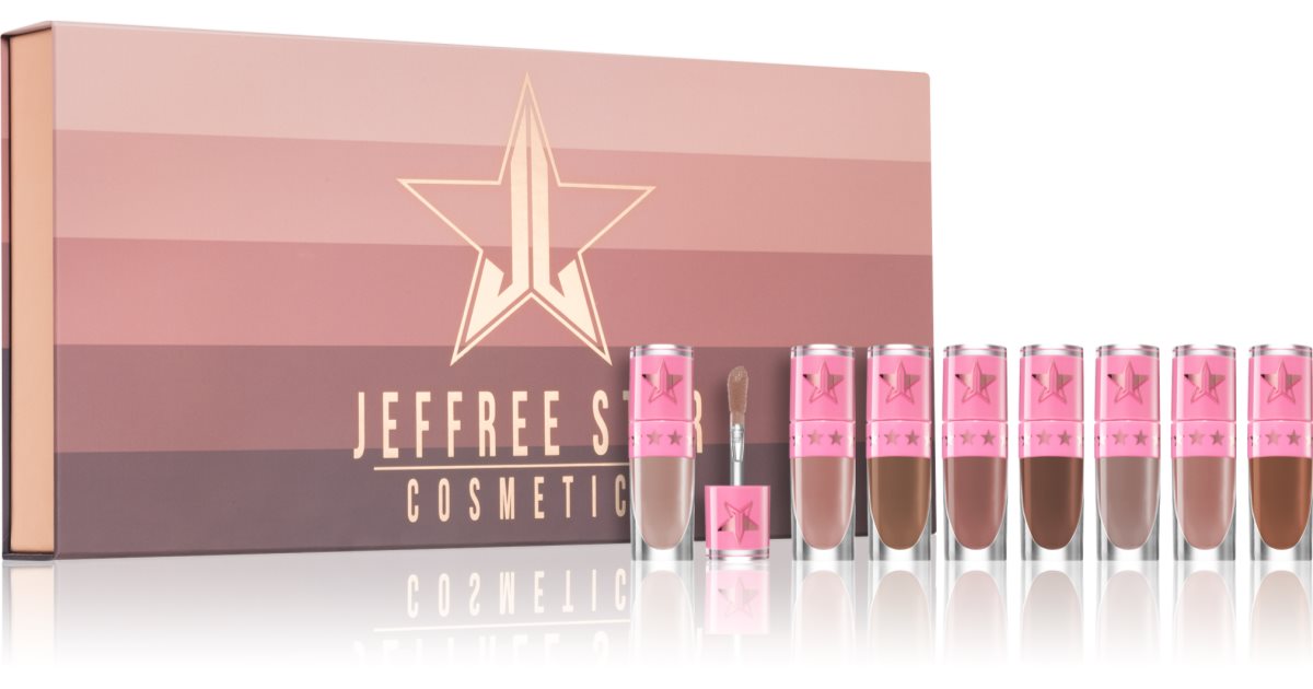 Assorted jeffree top star lipstick and stand