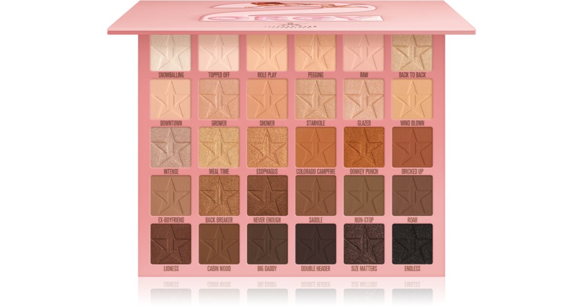 2 jeffree star store palettes