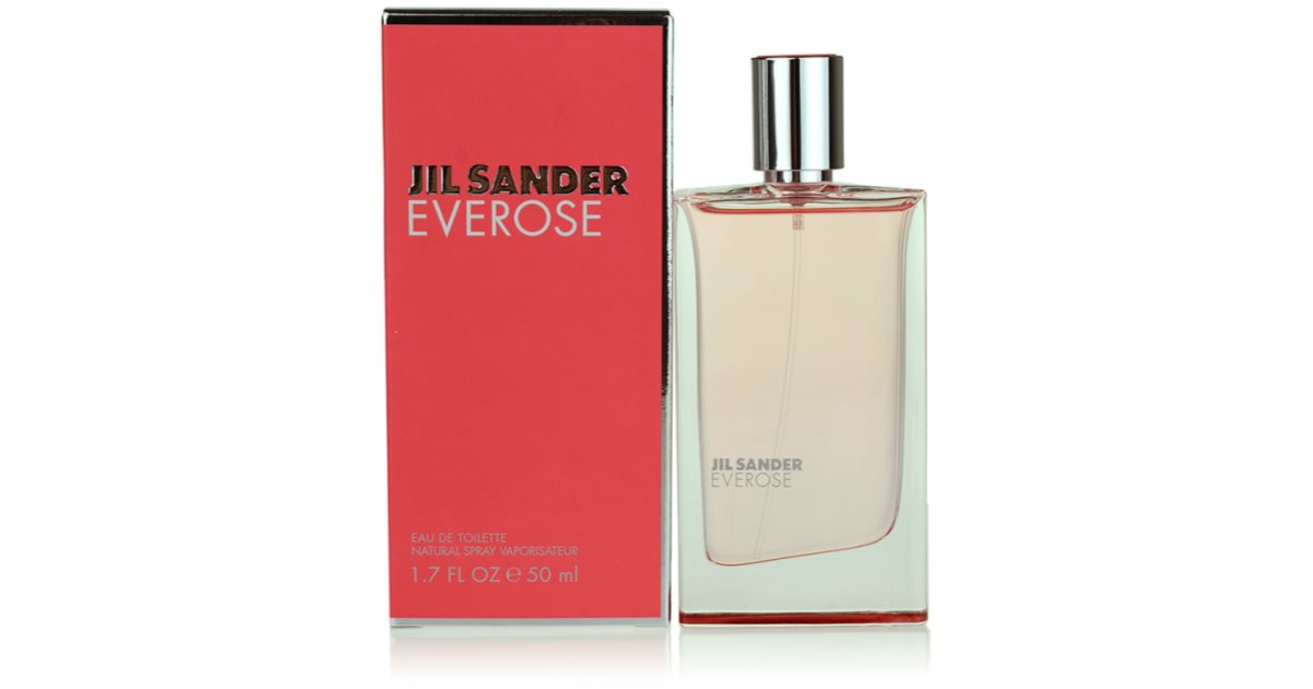 Jil Sander Everose Eau de Toilette Damen 50 ml