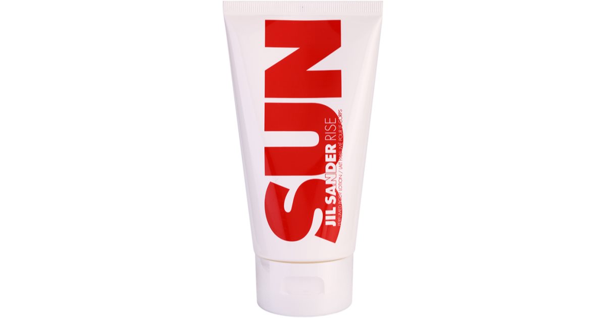 jil jil sander body lotion