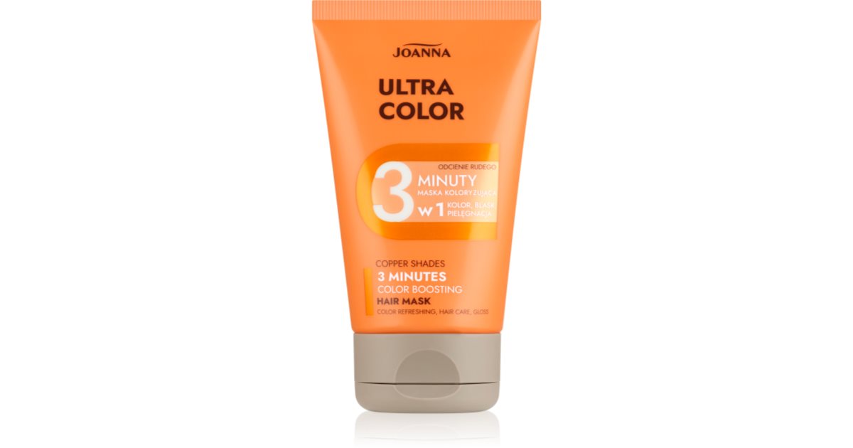 Joanna Ultra Color Cooper Shades 3 Minutes maschera per capelli per ...