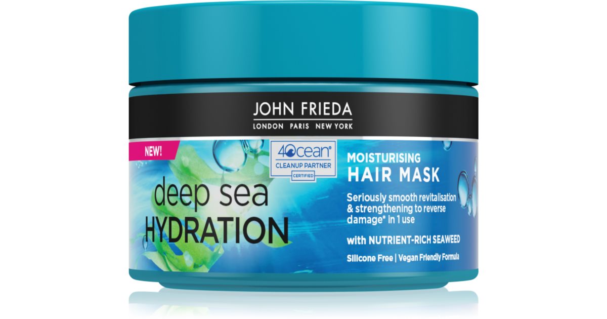 John Frieda Deep Sea Hydration Hydrating Mask for dry and normal hair ...