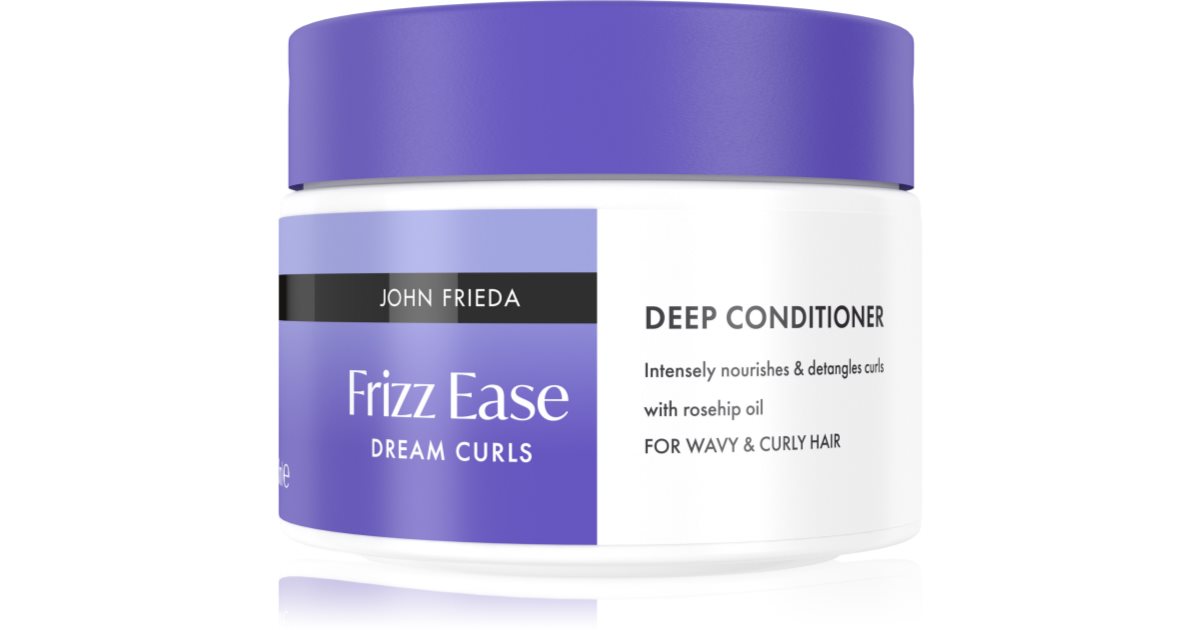 Deep Frizz John Frieda Frizz Ease Deep Conditioner Deeply Nourishing Conditioner ...