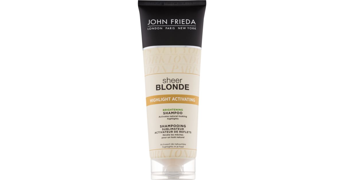 John Frieda Sheer Blonde Highlight Activating Brightening Shampoo - wide 6