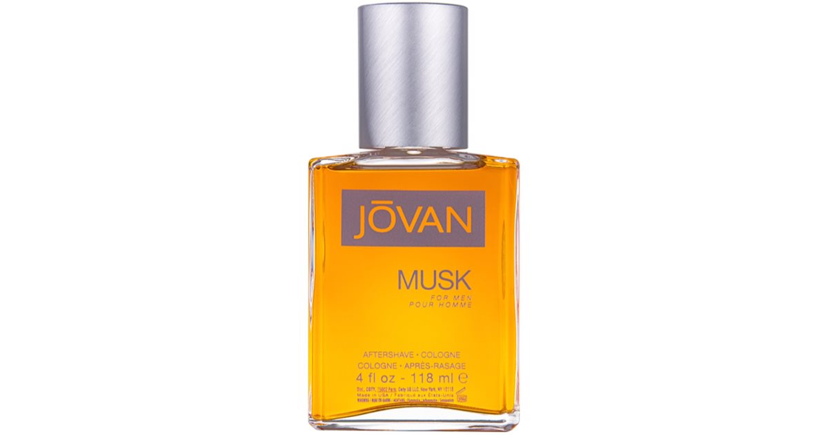 Jovan Musk After Shave Vesi Miehille notino.fi