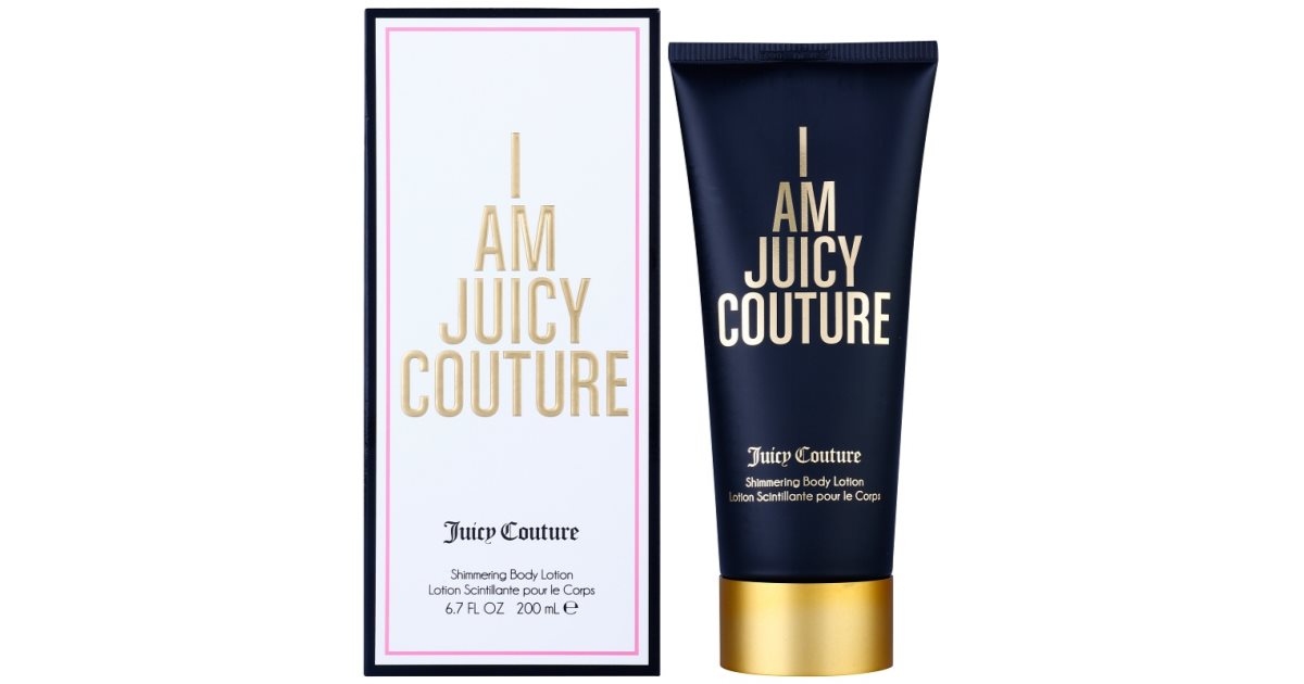 Juicy Couture I Am Juicy Couture lotion corps pour femme 200 ml | notino.fr