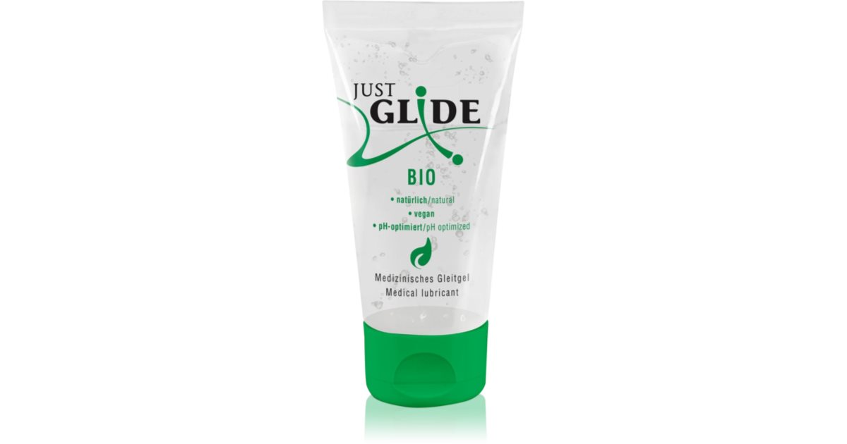 Just Glide BIO lubricant gel notino.ie