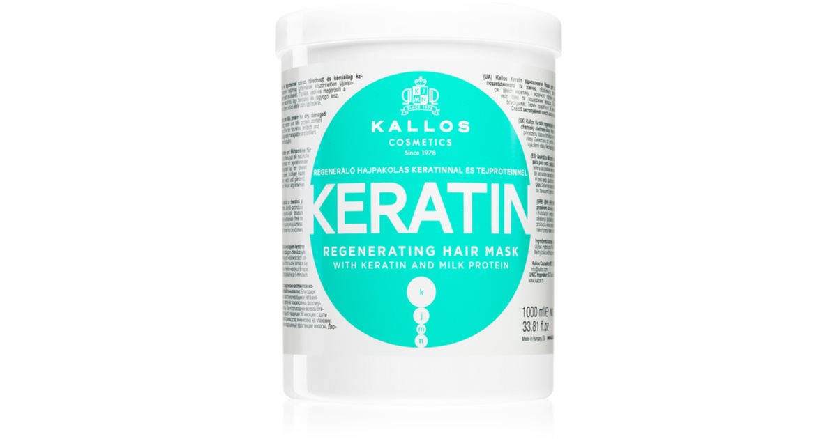 Kallos Keratin – KJMN mask with keratin | notino.co.uk