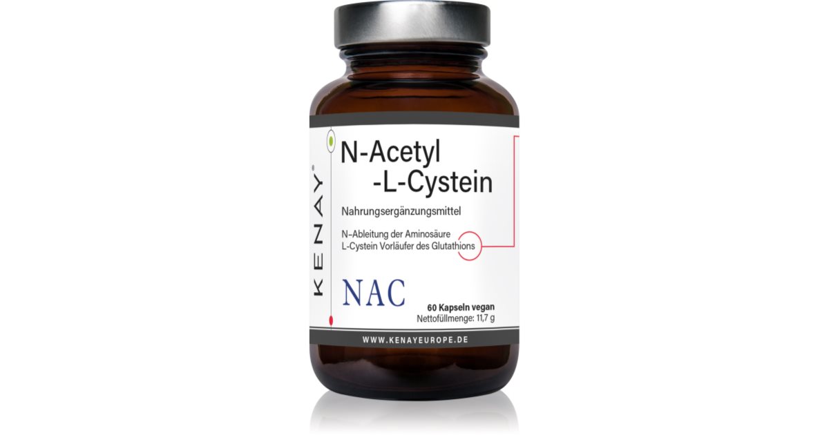 Complément Alimentaire Kenay NAC (N-acétyl-L-cystéine) 150 Mg - Boîte De 60 Capsules - Neuf Sous Blister