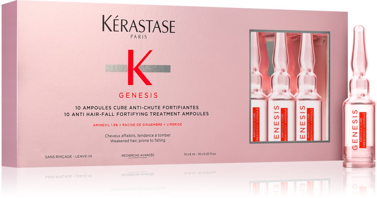 Kérastase Genesis Ampoules Cure AntiChute Fortifiantes sérum intense