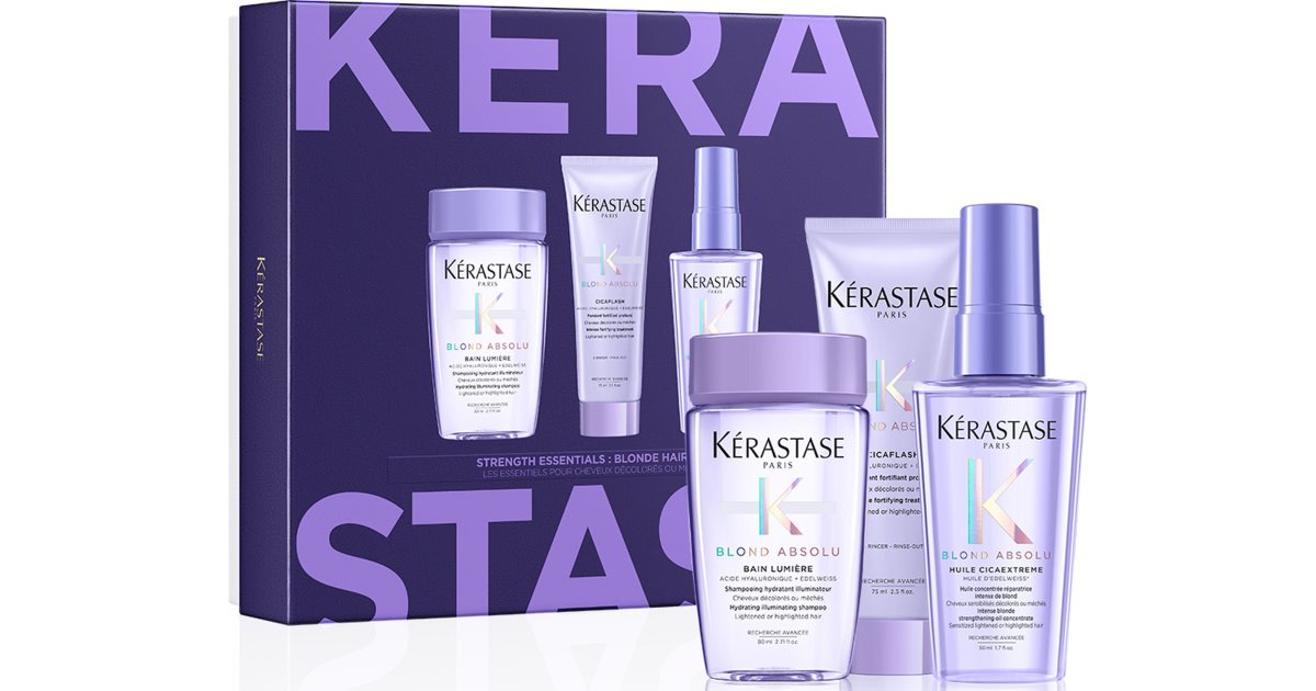 Kérastase Blond Absolu gift wrapping (for blondes and highlighted hair ...