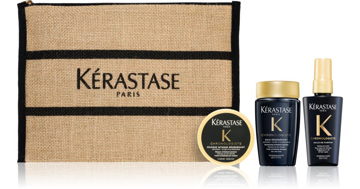 Kérastase Chronologiste travel set (with anti-ageing effect) for