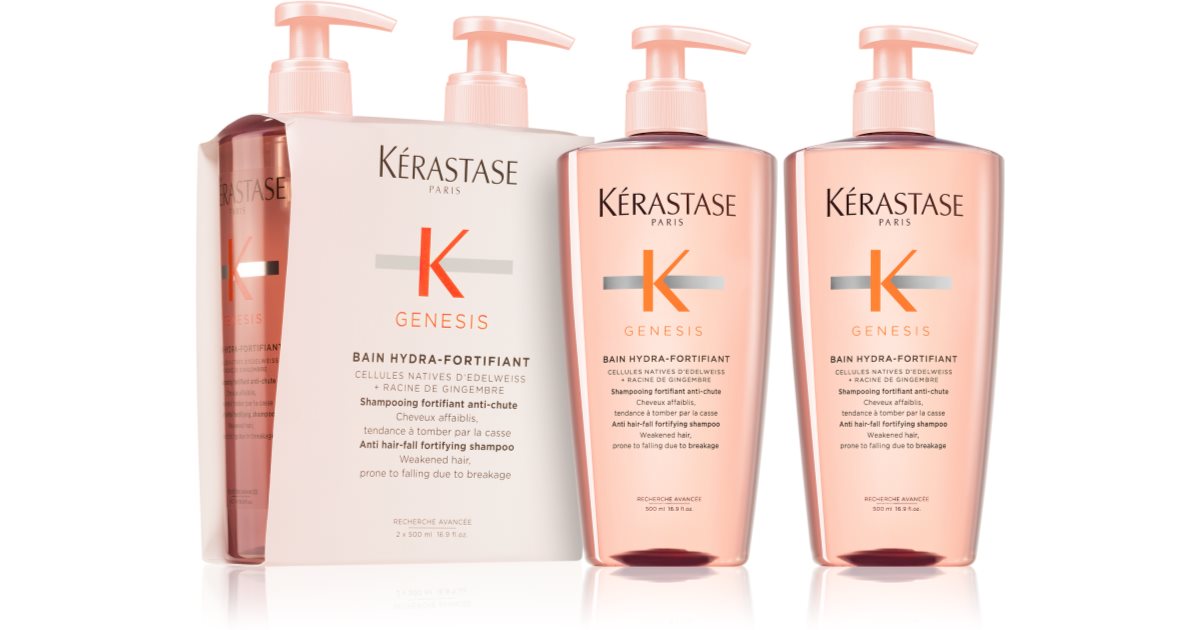 Kérastase Genesis Bain Hydra-Fortifiant shampoing fortifiant anti-chute de cheveux | notino.fr