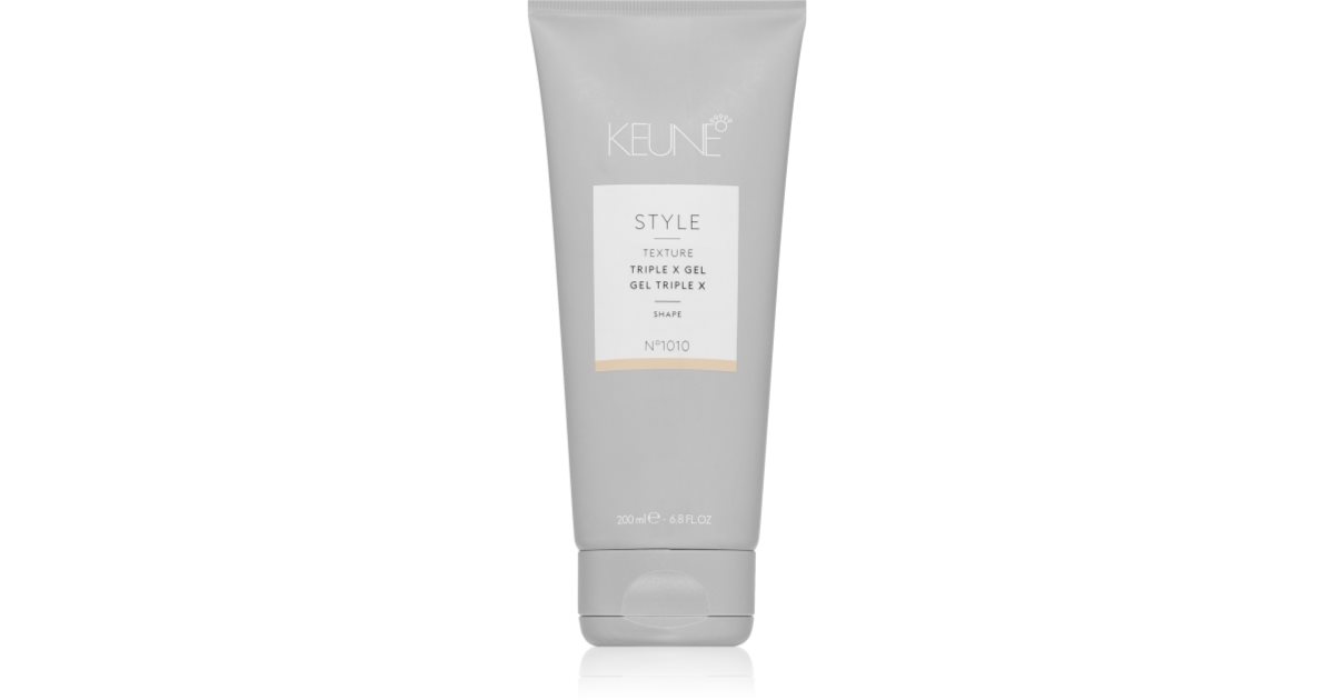 Keune Style Texture Triple X Gel styling gel ultra strong hold notino.co.uk