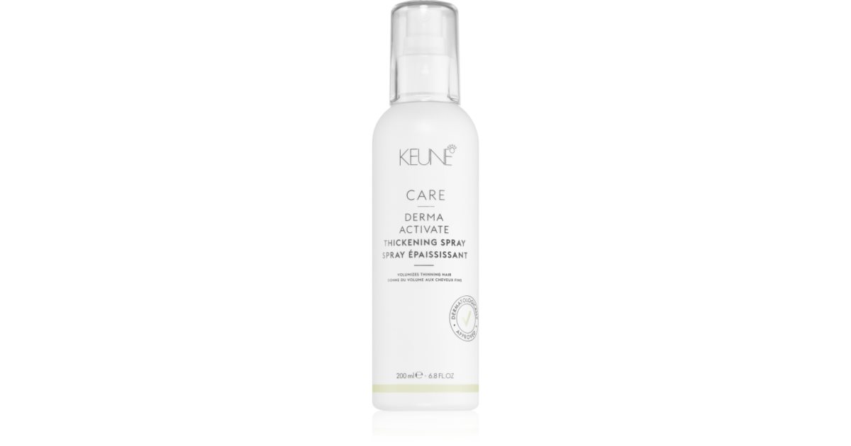Keune Care Derma Activate Thick Spray spray volume pour cheveux en perte de densité notino.fr