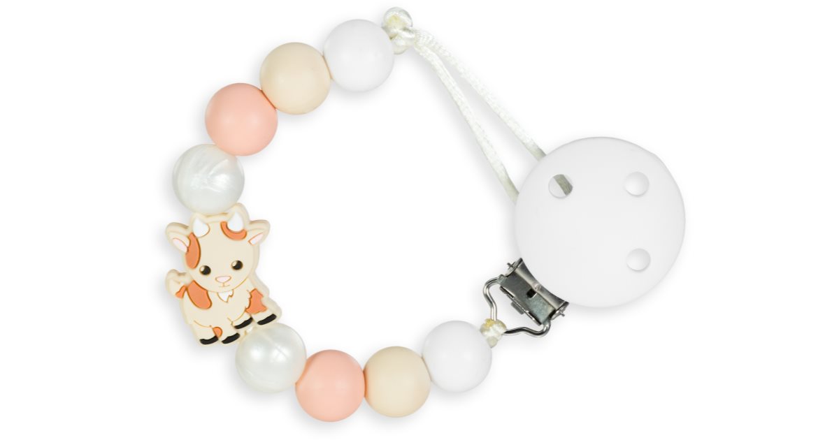 KidPro Pacifier Holder Cow тримач для пустушки notino.ua