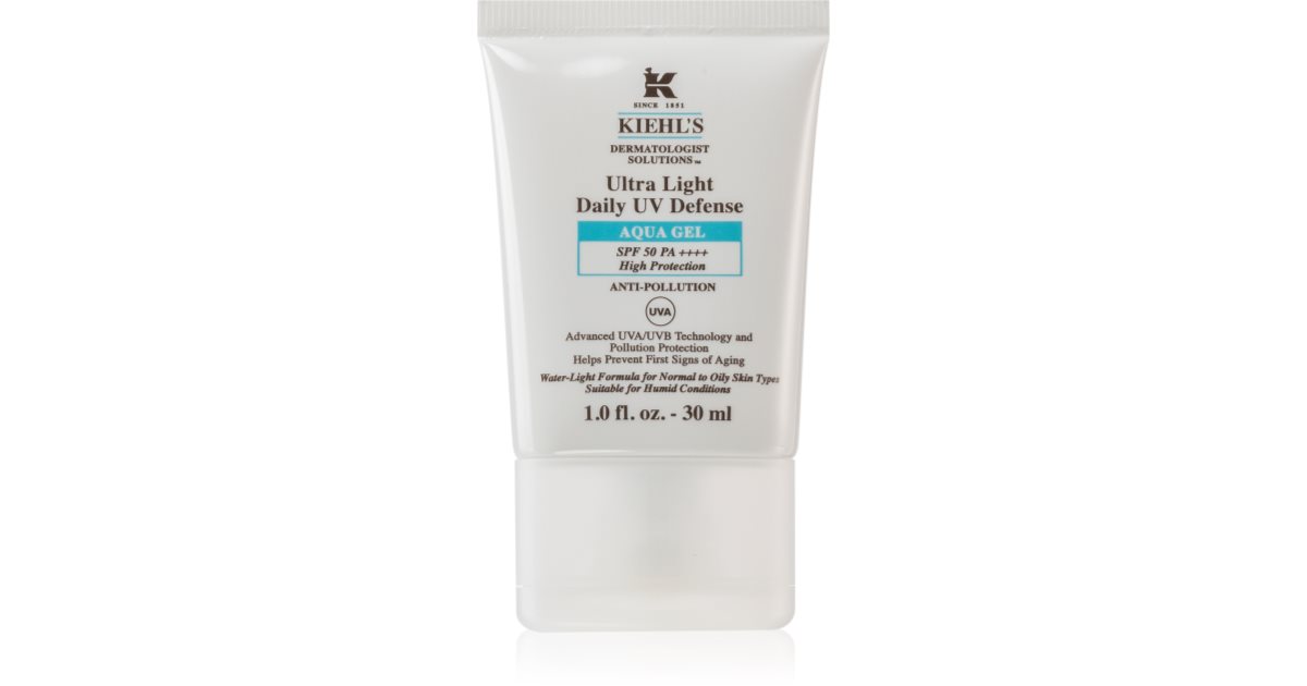 Kiehl's Dermatologist Solutions Ultra Light Daily UV Defense Aqua Gel