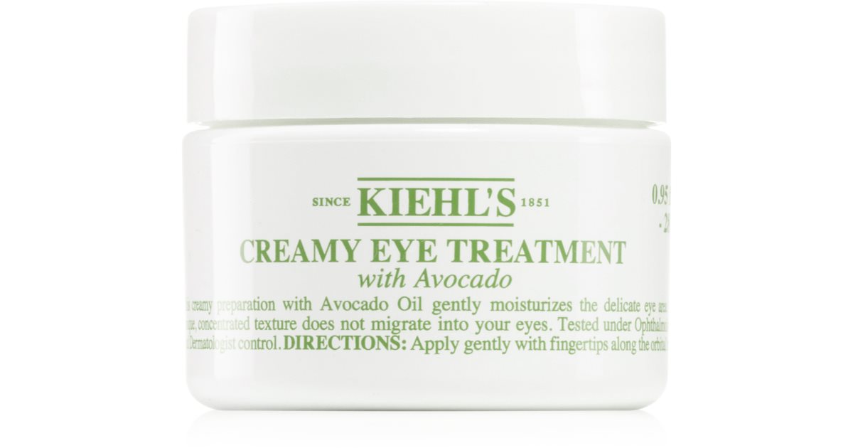 Kiehl's Creamy Eye Treatment Avocado intenzív hidratáló