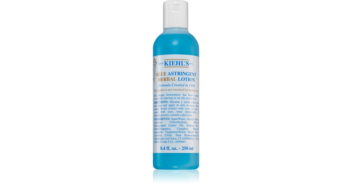 Kiehl's Blue Herbal Astringent Lotion Astringent Lotion | notino.co.uk