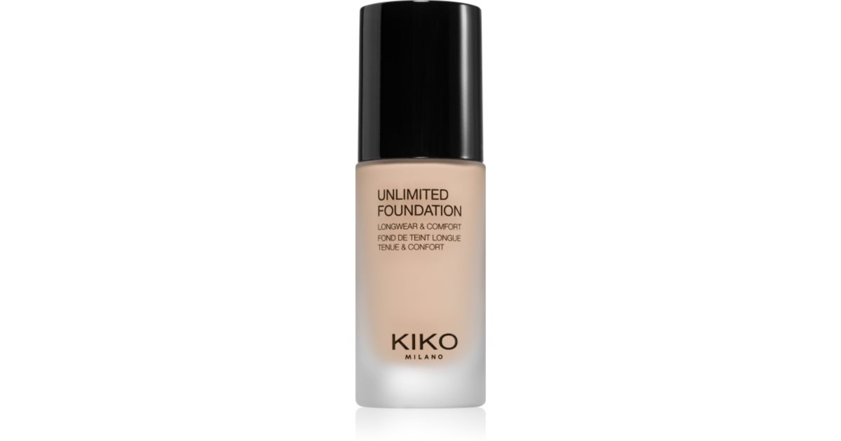 KIKO Milano Unlimited Foundation dlouhotrvající tekutý make-up s matným ...