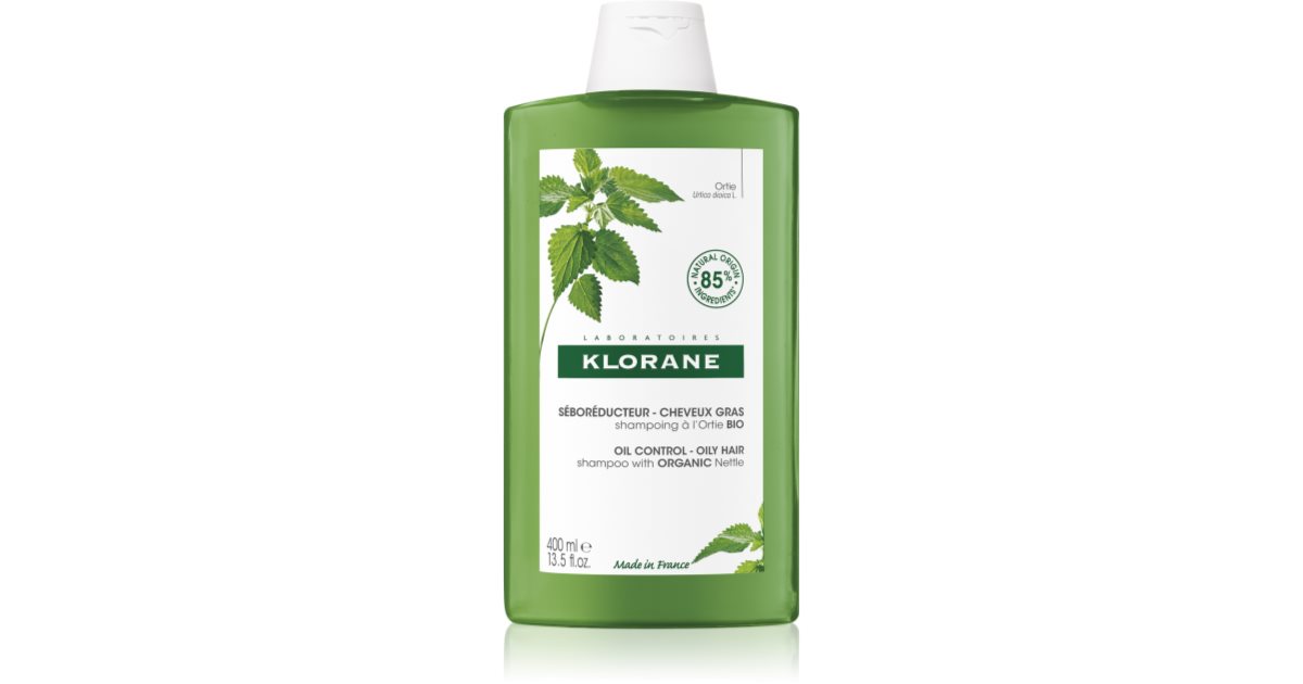 Klorane Nettle purifying shampoo for oily hair notino.co.uk