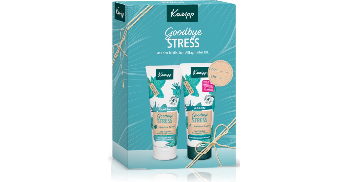 Additif Pour Bain Kneipp "Goodbye Stress" - 400ml, Bain Crème Relaxant, Neuf